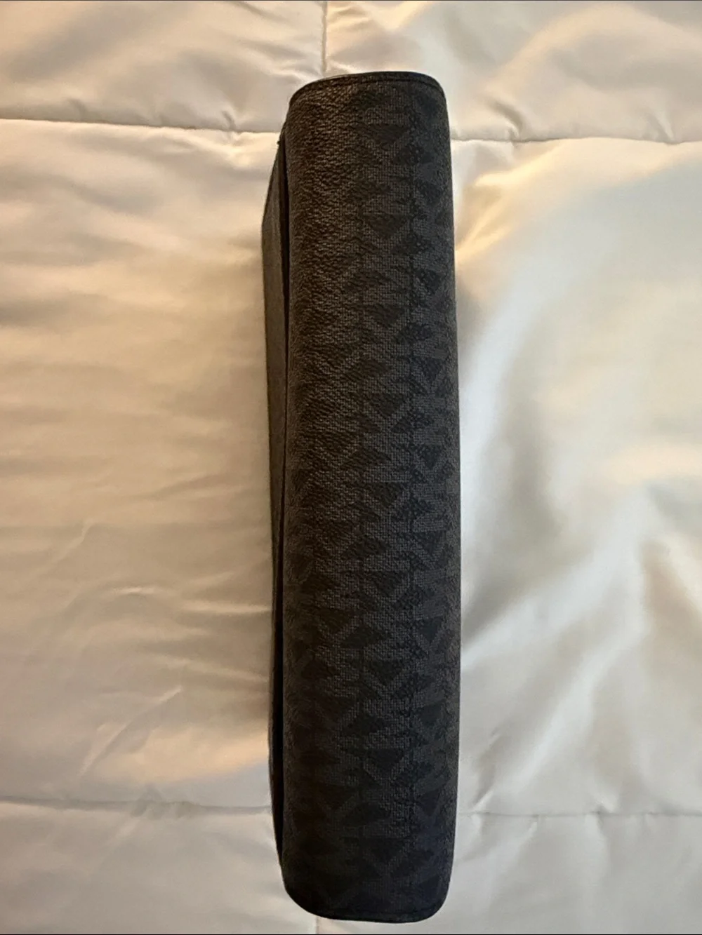 Michael Kors Charcoal/Black MK Continental Wallet